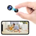 Miniatyrbild 7 av 11: Intelligent WiFi-kamera Uppspelning i realtid Panoramautsikt Övervakningskamera