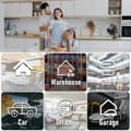 Miniatyrbild 8 av 11: Intelligent WiFi-kamera Uppspelning i realtid Panoramautsikt Övervakningskamera