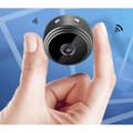 Miniatyrbild 1 av 4: dold kamera WiFi 1080p med övervakningskamera för hemmabruk med nattseende, miniatyr babykamera och rörelsedetektorn
