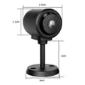 Pikkukuva 6 / 11: WiFi-valvontakamera Night Vision Motion Detection 130 asteen laajakulmavalvonta
