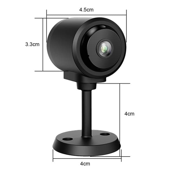 WiFi-valvontakamera Night Vision Motion Detection 130 asteen laajakulmavalvonta