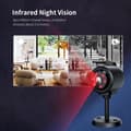 Pikkukuva 7 / 11: WiFi-valvontakamera Night Vision Motion Detection 130 asteen laajakulmavalvonta