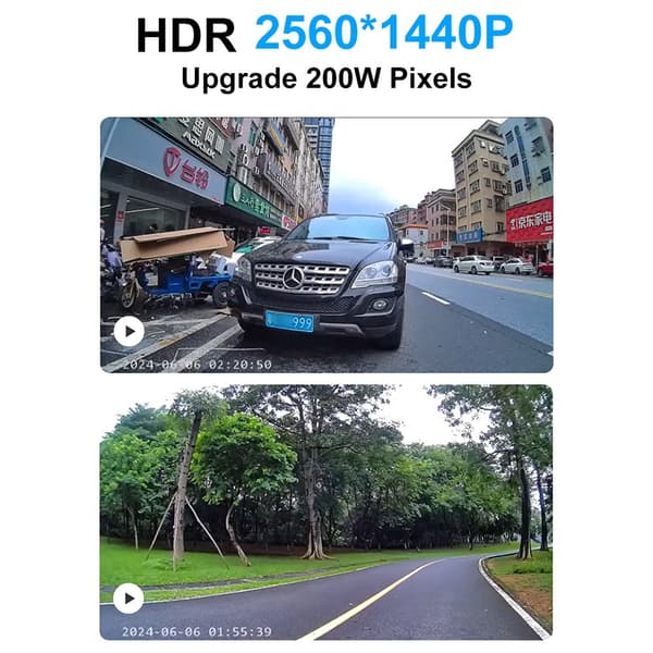 MD37 Videoopptaker 2K Sport Camera Sykkel med IR-CUT AP Hotspot