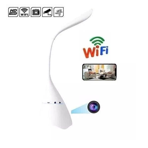 Bluetooth högtalarlampa spionkamera Wifi HD 1080P