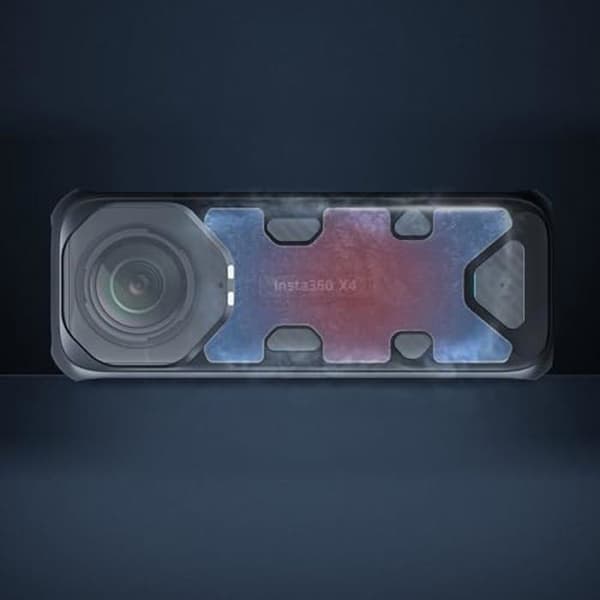 Termisk Fodral - INSTA360 - X4 - Minskar temperaturen - Förbättrad komfort - 8K-inspelning rekommenderas