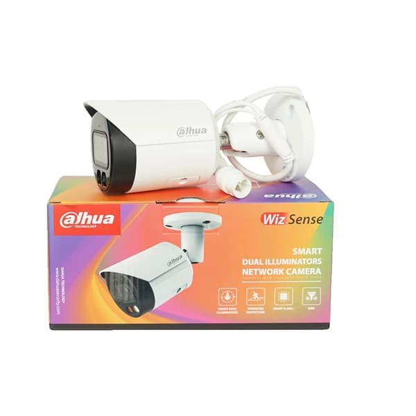 Dahua 8MP Bullet Kamera, Farve Nattesyn, 30m IR Rækkevidde,2,8 mm