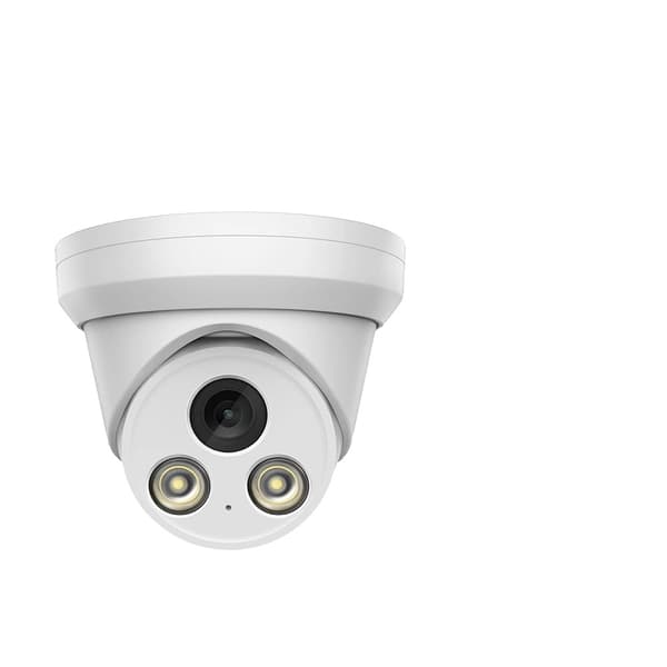 Hikvision-yhteensopiva verkkokamera, 4MP väri, 30m IR-etäisyys,2,8 mm, 4MP Väri