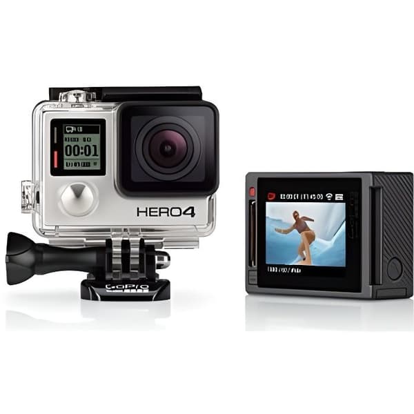 GOPRO HERO 4 PLATA VIDEOKAMARA- USED