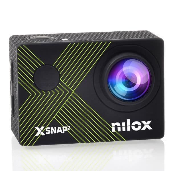 Actionkamera - Nilox - X-snap2 - 4K - 8MP - LCD-skärm 2'' Svart