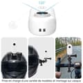 Miniatyrbild 2 av 4: INN Kit för sportkamera för djur 4k 30fps wifi med bakre klipp 120 grader cykelkamera actionkamera kroppskamera