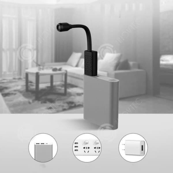 INN® Bärbar USB-kamera Trådlös kamerafläkt Small Home WiFi Mobiltelefon Fjärrmonitor