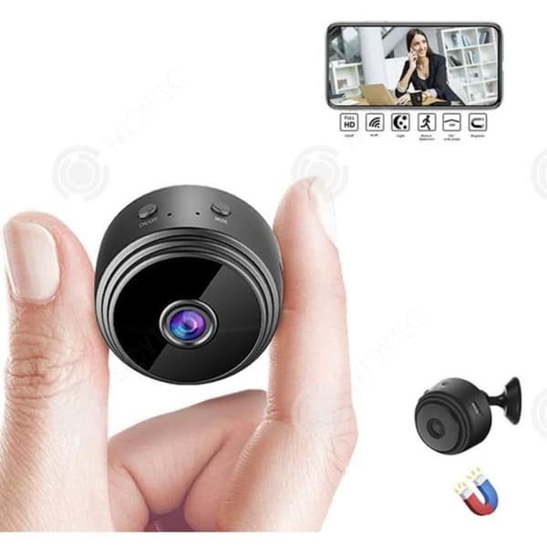 INN® Mini WIFI-kamera Trådlös nätverkskamera HD Sportövervakningskamera DV Night Vision-kamera