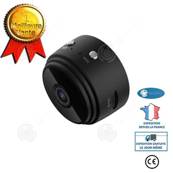 INN® Mini WIFI-kamera Trådlös nätverkskamera HD Sportövervakningskamera DV Night Vision-kamera