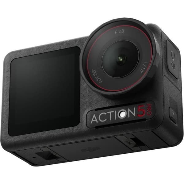 Osmo Action 5 Adventure Combo - DJI - 1/1,3" CMOS - Pekskärm - UHD 4K120, 2,7K120, 1080p240 - 12 Mpx - Bluetooth 5.0 - Wifi
