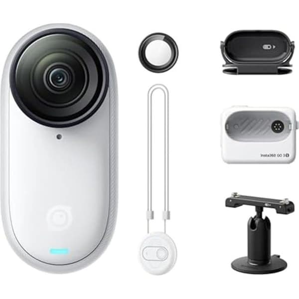 Insta360 GO3S med 64 GB minne (vit) Vit