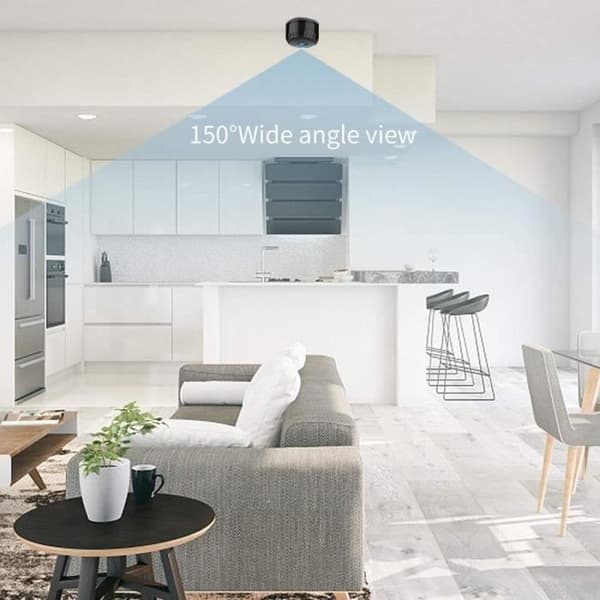 Mini WiFi-kamera HD 1080P Liten trådlös kamera Hemma Baby Night Vision Security Micro Motion Detection