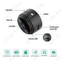 Miniatyrbild 2 av 4: Mini gömt kamera - TECH DISCOUNT - Full HD 1080P - Nattseende - Rörelsedetektering - Portabel