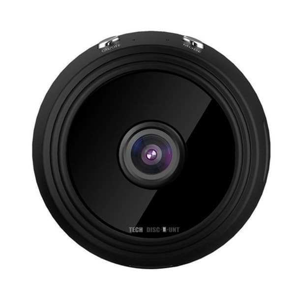 128GB mini trådlös spionkamera, 2,4 GHz WiFi, 1080P HD, Night Vision, Utomhussport, Video, Mobilappssupport