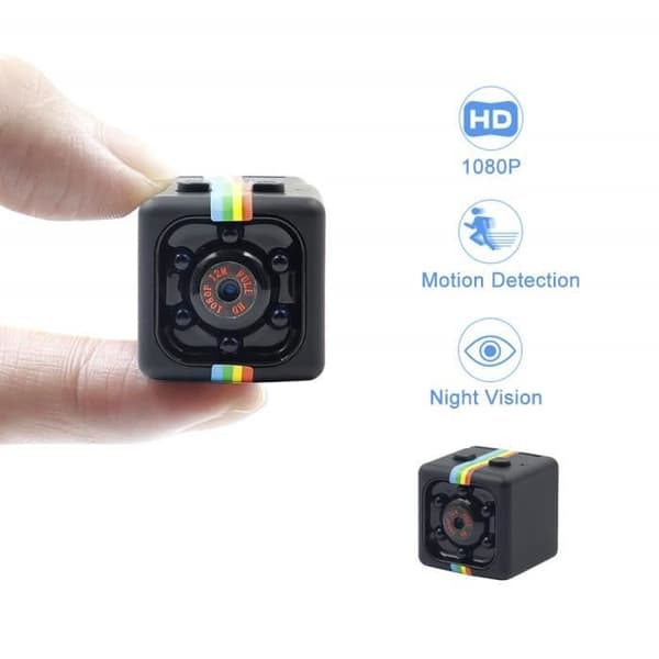 Spionkamera - Ototon - 1080P minikamera - Night Vision - Rörelsedetektering - Bärbar