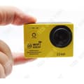 Miniatyrbild 2 av 4: TD® Vattentät gul sportdykkamera med stabilisator med WIFI-funktion extern mikrofontillbehör för skidåkning och resor