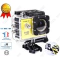 Miniatyrbild 1 av 4: TD® Vattentät gul sportdykkamera med stabilisator med WIFI-funktion extern mikrofontillbehör för skidåkning och resor