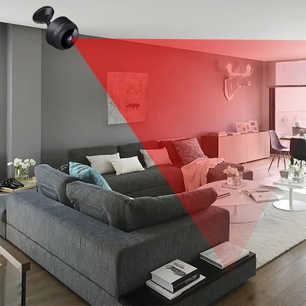 Trådlös wifi nätverkskamera högupplöst infraröd kamera nattseende liten smart sportövervakning 4K
