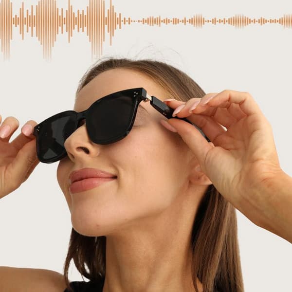 Bluetooth ljudglasögon - TD - Smart - Brusreducerande mikrofon - UV-skydd - BT5.1