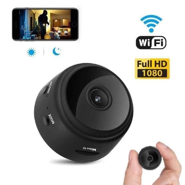 HD 1080P Wifi Spy Camera Remote Night Vision - TK