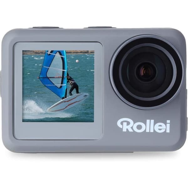 Handkamera - Rollei - Action Cam 9s Plus - 4K 60fps - Elektronisk stabilisering - Vattentät upp till 40m