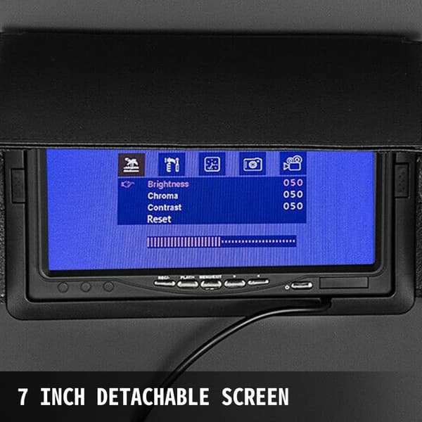 Putkikamera, 7-9 tuuman LCD-näyttö, videon tallennustoiminto,23mm, 7in LCD-näyttö, 50M
