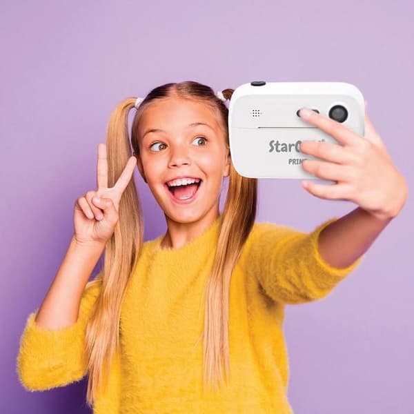 Starcam® Print, HD-digitalkamerapaket med omedelbar skrivare, SD-kort och fotoanpassningssats