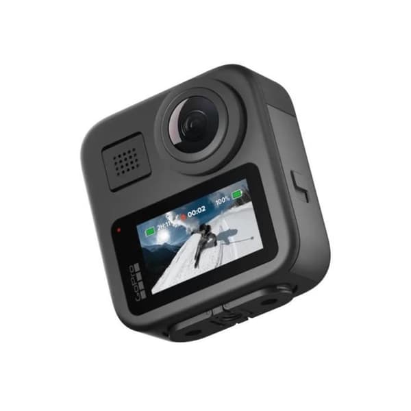 GoPro Max - Vattentätt 360-graders actionskamera med stabilisering, pekskärm och okrossbar röststyrning - HD-strömning
