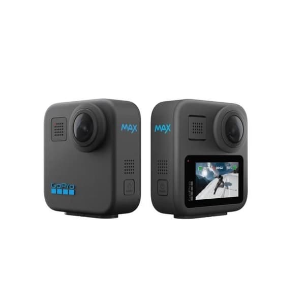 GoPro Max - Vattentätt 360-graders actionskamera med stabilisering, pekskärm och okrossbar röststyrning - HD-strömning