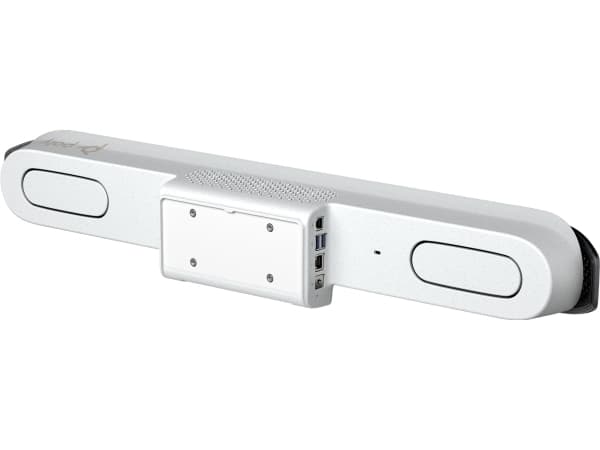 POLY Studio X52 All-in-One-videobar uten radio eller strømledning GSA/TAA, Gruppevideokonferansesystem, 4K Ultra HD, 60 fps, 5x, Hvit