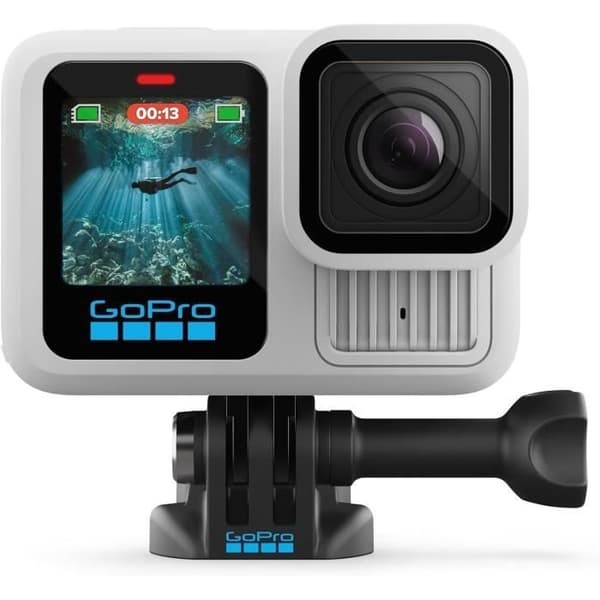 Sportskamera - GoPro - HERO13 Black - Polärvit - Vattentät - 2 års garanti