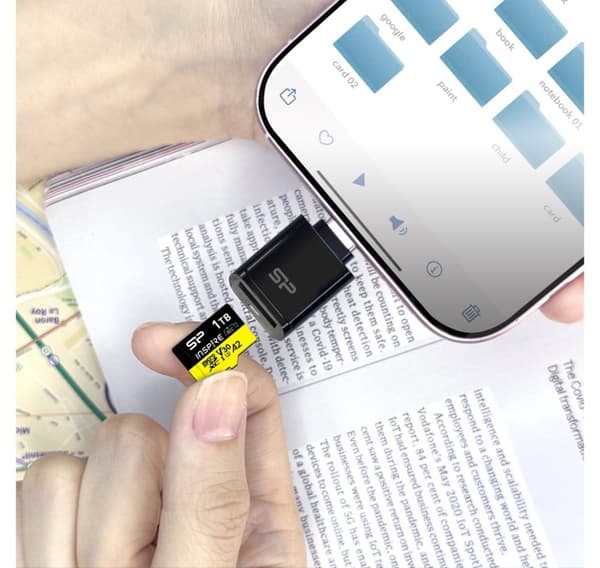 Silicon Power -muistikortinlukija C200 USB-C 3.2