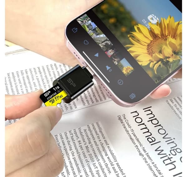 Silicon Power hukommelseskortlæser C200 USB-C 3.2