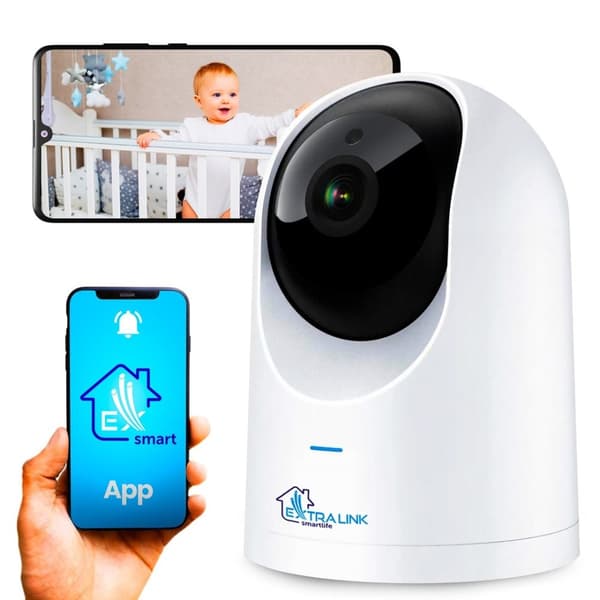Extralink Smart Life HomeEye | IP-kamera | PTZ, Wi-Fi, 2.5K, 4MP, Nanny