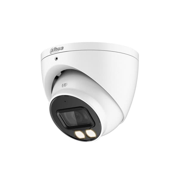 Dahua Technology Lite HAC-HDW1509T(-A)-LED Turret CCTV-valvontakamera Sisä- ja ulkokäyttöön 2880 x 1620 pikseliä Katto/Seinä/Tanko musta, Valkoinen