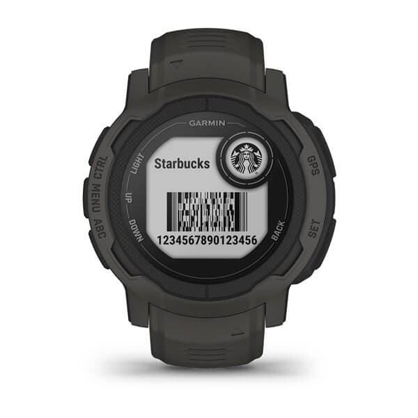 Garmin Instinct 2 2,29 cm (0,9") MIP 45 mm Digitaalinen 176 x 176 pikseliä Grafiitti GPS (satelliitti)
