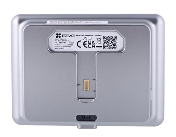 TRÅDLÖS WIFI-DÖRRKLOCKA MED SÖKARE EZVIZ DP2C CS-DP2C