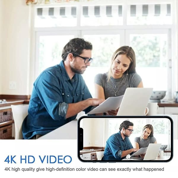3i1 Övervakningskamera Laddare Rörelsedetektering Kamera Night Vision 64GB