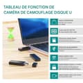 Miniatyrbild 2 av 4: USB Minikamera - HD - 1080P - Rörelsedetektion - Ljudinspelning - USB 2.0