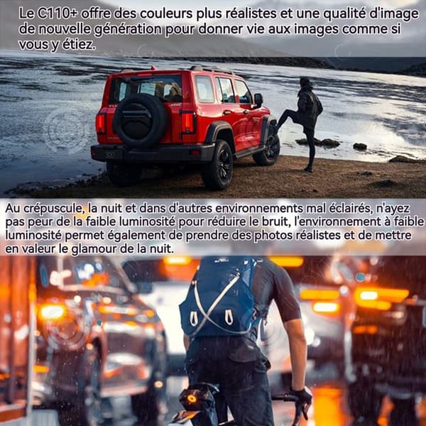 INN Sportkamera 4k/30fps 1080p/120fps 2k/60fps ip65 vattentät 170 graders vidvinkel cykelkamera actionkamera kroppskamera