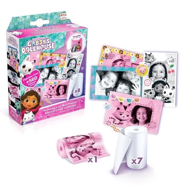 Canal Toys - Refill för Gabby and the Magic House Instant Camera - foto, selfie, video