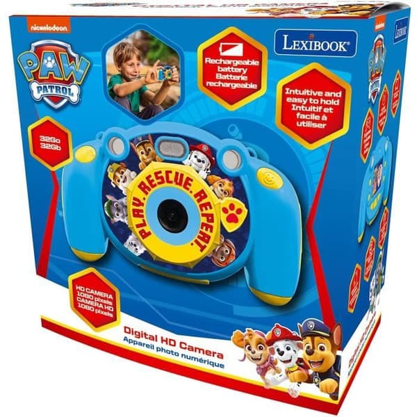 Paw Patrol barnkamera med foto- och videofunktion