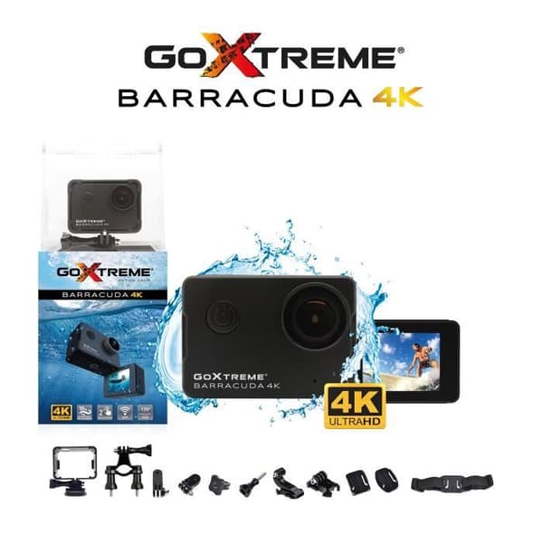 GoXtreme Barracuda 4K fickkamera - GOXTREME varumärke - 16MP sensor - Vattentät till 10m