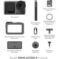 Miniatyrbild 5 av 6: 4K Action Camera - DJI - Osmo Action 3 Adventure Combo - Svart