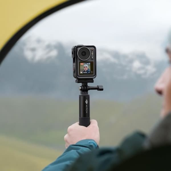 4K Action Camera - DJI - Osmo Action 3 Adventure Combo - Svart