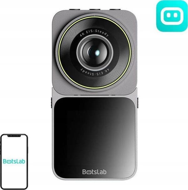 Kampsportkamera - Främre kamera Botslab - V9H - Action/ bil kamera 4K, WiFi 2,4 GHz, 1 700 mAh